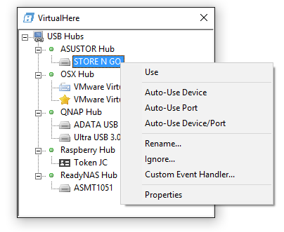 VirtualHere USB Client | VirtualHere